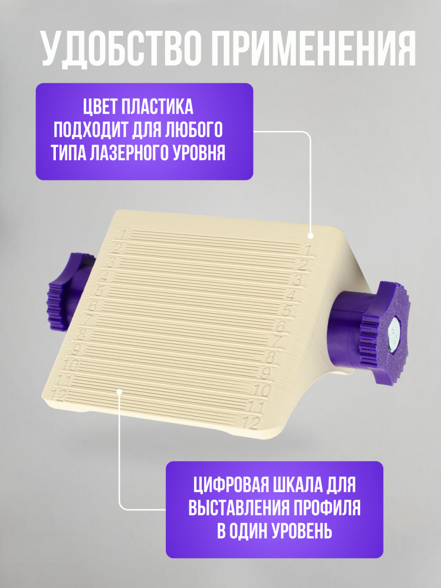 Держатель профиля гипсокартона