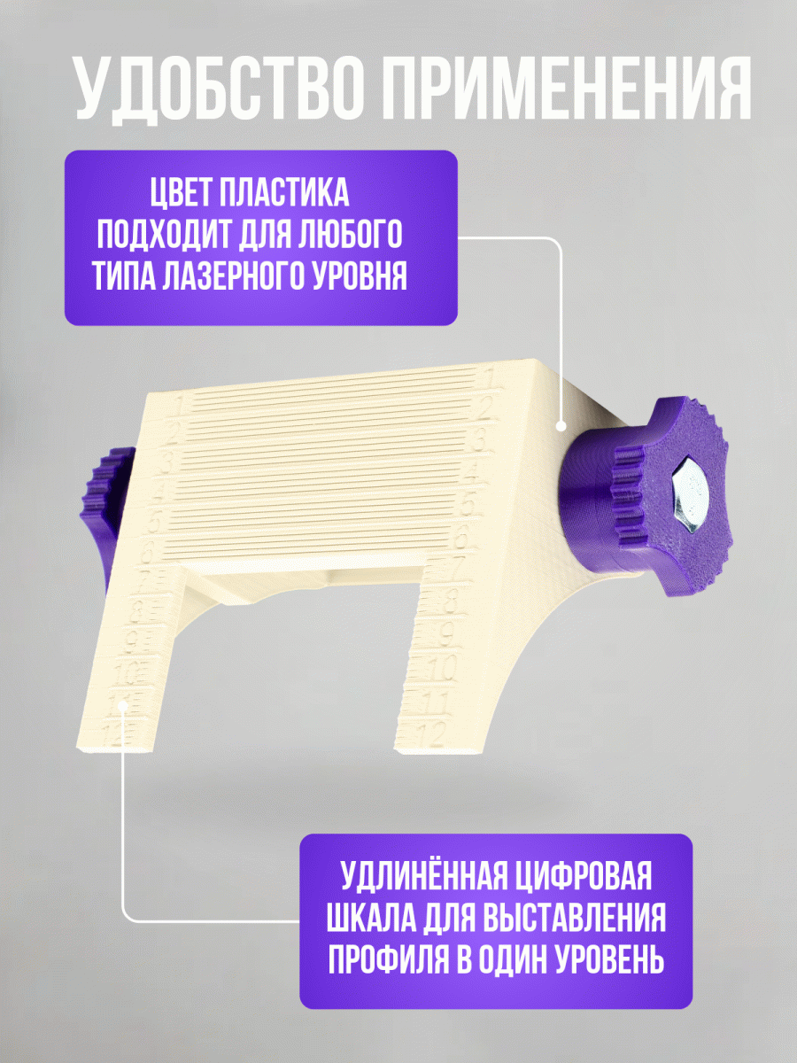 Держатель профиля гипсокартона