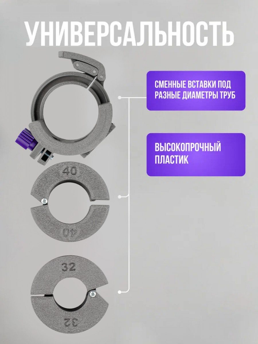 Комплект разборных колец для трубореза 50-40-32 мм